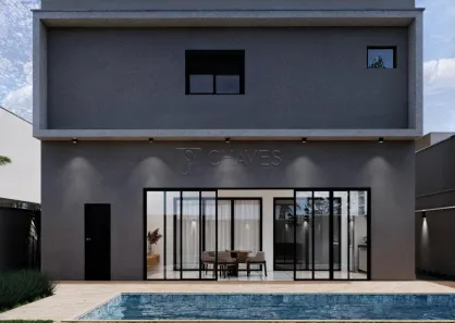 Casa de Condomínio com 4 Quartos à venda, 330m² no Vila do Golf, Ribeirão Preto