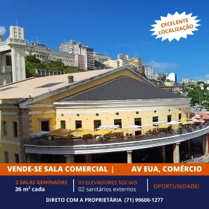 Ponto Comercial à venda, 72m² no Comércio, Salvador