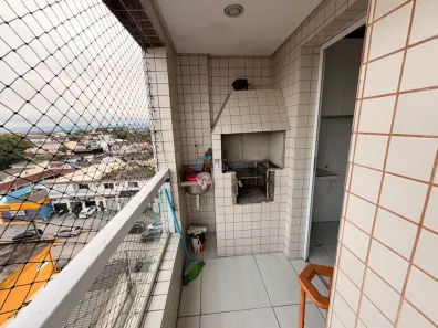 Apartamento com 2 Quartos para alugar, 60m² no Sítio do Campo, Praia Grande