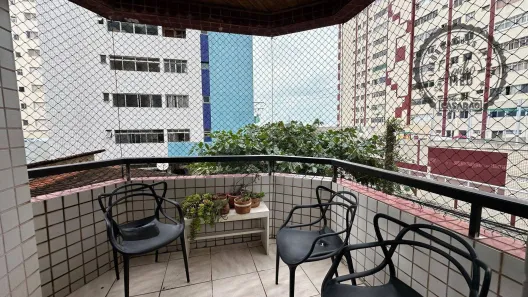 Apartamento com 2 Quartos à venda, 100m² no Guilhermina, Praia Grande