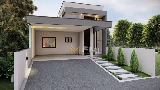 Casa de Condomínio com 3 Quartos à venda, 153m² no Vila Bressani, Paulínia