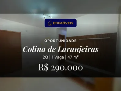 Apartamento com 2 Quartos à venda, 47m² no Colina de Laranjeiras, Serra