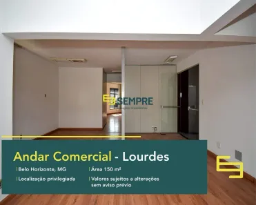 Imóvel Comercial para alugar, 150m² no Centro, Belo Horizonte