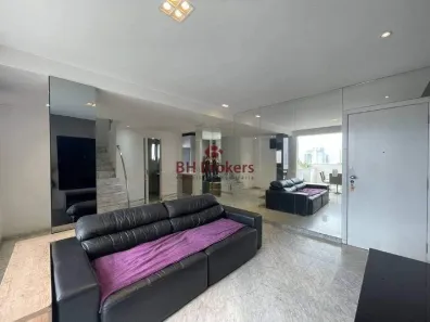Cobertura com 2 Quartos para alugar, 213m² no Funcionários, Belo Horizonte