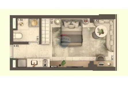Apartamento com 1 Quarto para alugar, 30m² no Vila Mariana, São Paulo