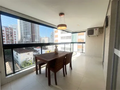 Apartamento com 2 Quartos à venda, 91m² no Gonzaga, Santos
