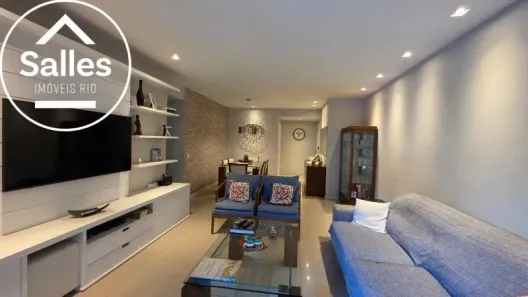 Apartamento com 3 Quartos para alugar, 123m² no Barra da Tijuca, Rio de Janeiro