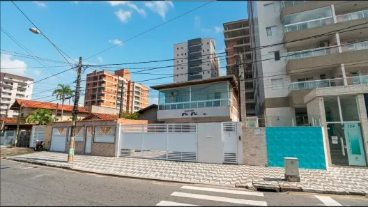 Casa de Condomínio com 2 Quartos para alugar, 55m² no Mirim, Praia Grande
