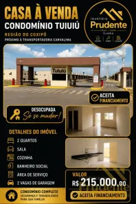 Casa de Condomínio com 2 Quartos à venda, 53m² no Parque Cuiabá, Cuiabá