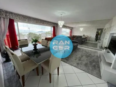 Apartamento com 3 Quartos para alugar, 163m² no Gonzaga, Santos