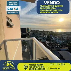 Apartamento com 2 Quartos à venda, 57m² no Boa Vista, São Gonçalo
