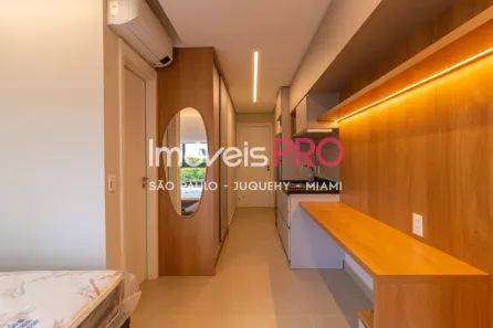 Apartamento com 1 Quarto para alugar, 25m² no Campo Belo, São Paulo