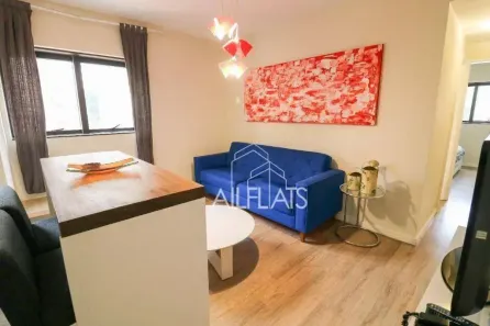 Flat com 1 Quarto à venda, 42m² no Jardim Paulista, São Paulo