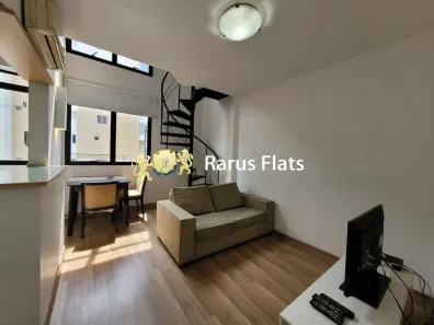 Flat com 1 Quarto para alugar, 43m² no Vila Olímpia, São Paulo
