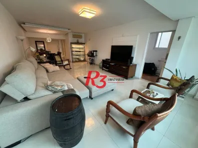 Apartamento com 3 Quartos à venda, 216m² no Gonzaga, Santos