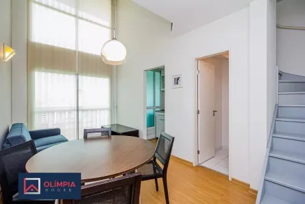 Apartamento com 1 Quarto para alugar, 50m² no Vila Nova Conceição, São Paulo