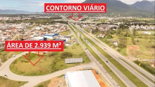 Lote/Terreno à venda, 2939m² no Pachecos, Palhoça