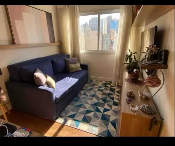 Flat com 1 Quarto à venda, 44m² no Consolação, São Paulo