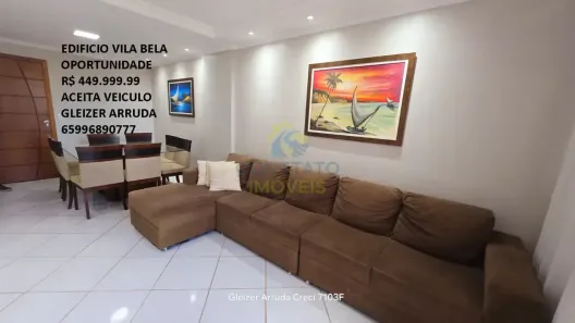 Apartamento com 3 Quartos à venda, 98m² no Baú, Cuiabá