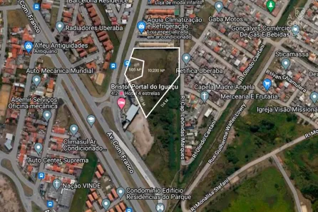Lote/Terreno à venda, 10736m² no Uberaba, Curitiba