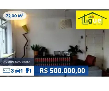 Apartamento com 3 Quartos à venda, 72m² no Conjunto Residencial Butantã, São Paulo
