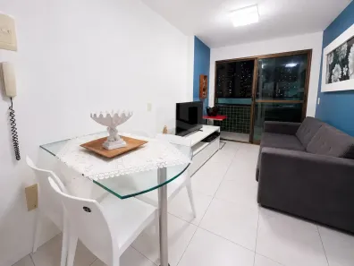 Apartamento com 1 Quarto para alugar, 33m² no Boa Viagem, Recife