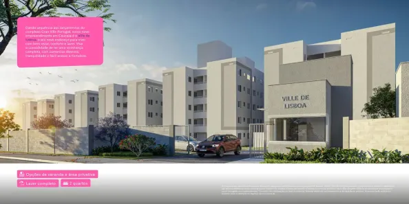 Apartamento com 2 Quartos à venda, 40m² no Parque Albano (Jurema), Caucaia