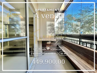 Apartamento com 2 Quartos à venda, 55m² no Morada de Laranjeiras, Serra
