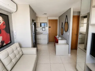 Flat com 1 Quarto à venda, 33m² no Jardim Goiás, Goiânia