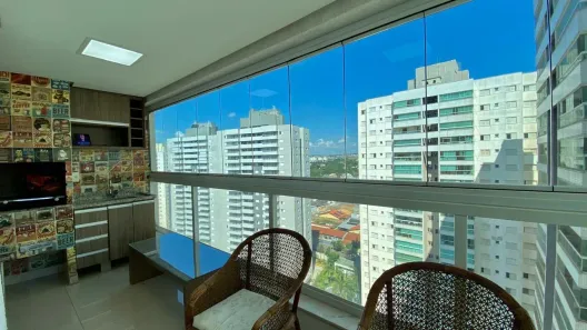 Apartamento com 3 Quartos para alugar, 110m² no Village Veneza, Goiânia