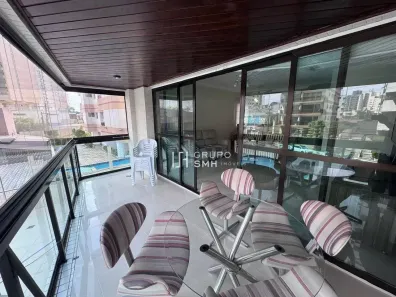Apartamento com 4 Quartos para alugar, 146m² no Vila Alzira, Guarujá