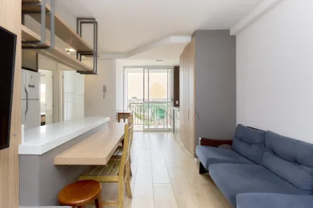Apartamento com 2 Quartos para alugar, 47m² no Xaxim, Curitiba