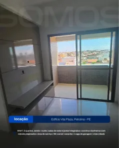 Apartamento com 2 Quartos para alugar, 64m² no Centro, Petrolina