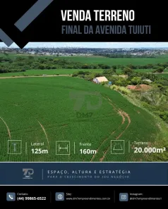 com 1 Quarto à venda, 20000m² no Gleba Ribeirão Sarandi, Maringá