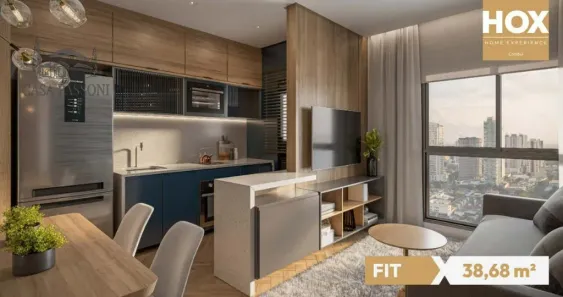 Flat com 1 Quarto à venda, 38m² no Cambuí, Campinas
