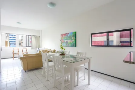 Apartamento com 1 Quarto para alugar, 61m² no Boa Viagem, Recife