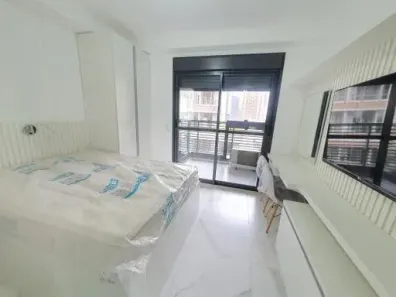 Apartamento com 1 Quarto para alugar, 27m² no Jardim das Acácias, São Paulo