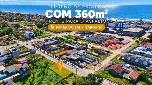 Lote/Terreno à venda, 12m² no Barra do Saí, Itapoá