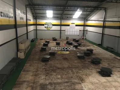 Galpão/Depósito/Armazém para alugar, 410m² no Olímpico, São Caetano do Sul