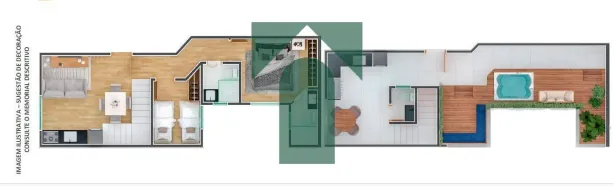 Cobertura com 2 Quartos à venda, 95m² no Vila Humaitá, Santo André