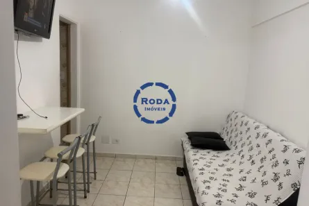 Apartamento com 1 Quarto para alugar, 50m² no Ponta da Praia, Santos