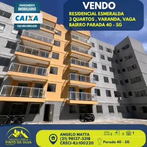 Apartamento com 3 Quartos à venda, 77m² no Parada 40, São Gonçalo