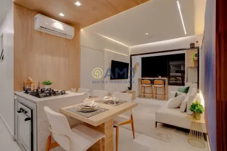 Apartamento com 2 Quartos à venda, 55m² no Vila Rosa, Goiânia
