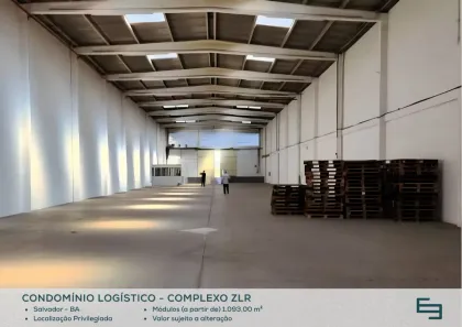Galpão/Depósito/Armazém para alugar, 1093m² no Pirajá, Salvador