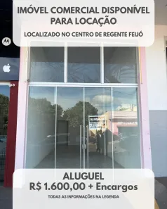 Ponto Comercial para alugar, 1m² no , Regente Feijó