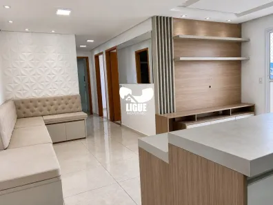 Apartamento com 3 Quartos para alugar, 83m² no Vila Guarani, Mauá