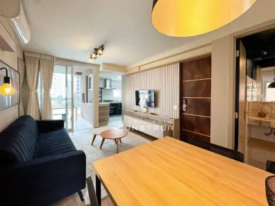 Apartamento com 1 Quarto para alugar, 50m² no Cambuí, Campinas