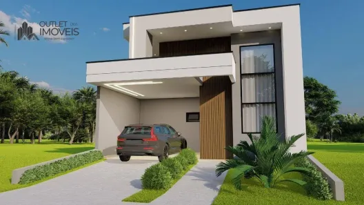Casa de Condomínio com 3 Quartos à venda, 140m² no Residencial Jardim dos Lírios, Paulínia