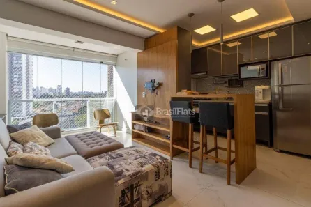 Flat com 2 Quartos para alugar, 72m² no Brooklin Paulista, São Paulo