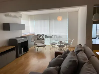 Flat com 1 Quarto para alugar, 66m² no Brooklin Paulista, São Paulo